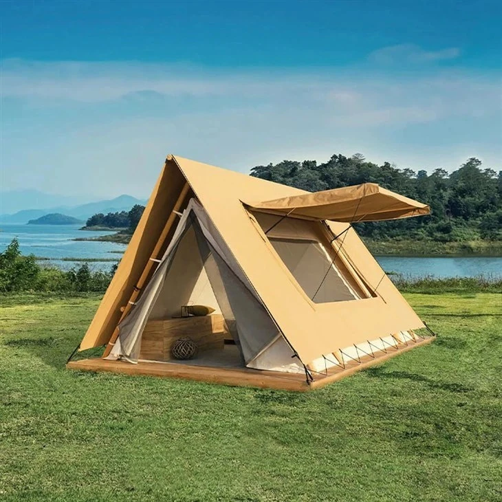 A-rėmo glamping palapinė
