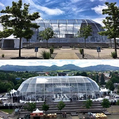 Ovali kupolo palapinė